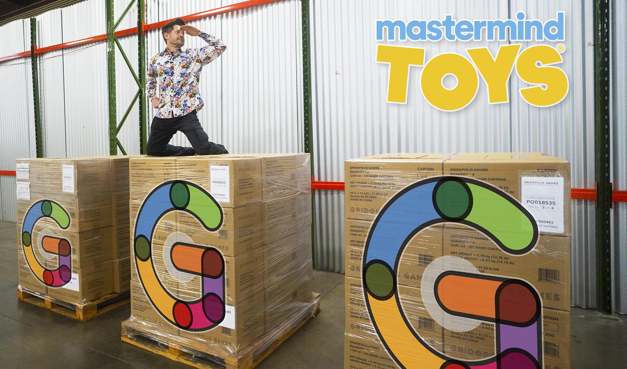 Mastermind Toys first major retailer to sell Gridopolis